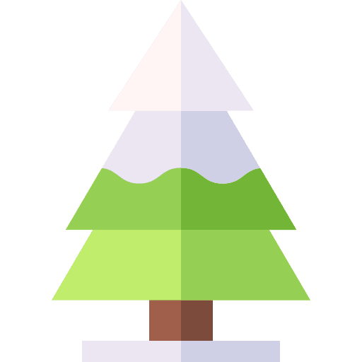 Pine tree nature frost snowy icon Pine tree nature frost snowy icon
