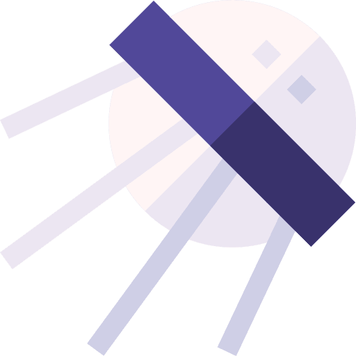 Sputnik transportation communication satellite station icon Sputnik transportation communication satellite station icon