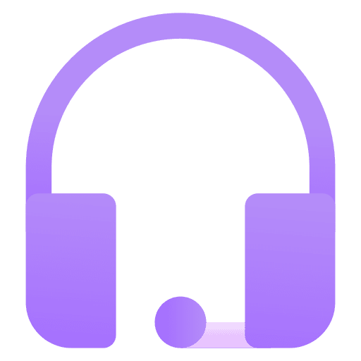 Headset communications call center headset icon Headset communications call center headset icon