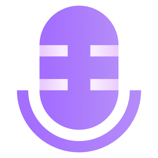 Microphone voice recording communications technology icon Microphone voice recording communications technology icon