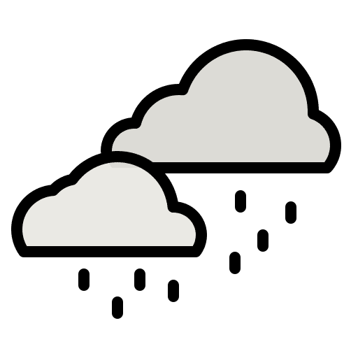 Rainy rain meteorology cloud icon Rainy rain meteorology cloud icon