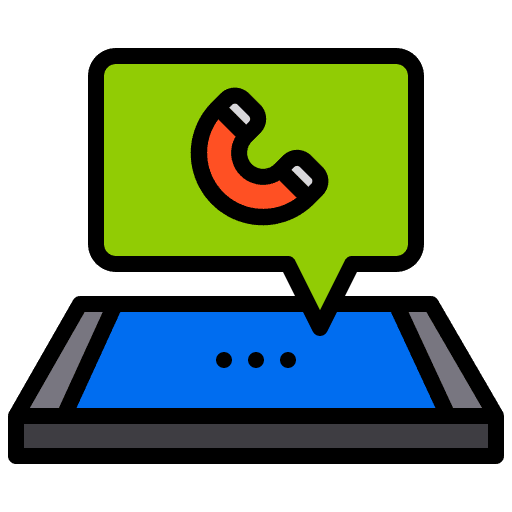Call call phone mobile phone icon