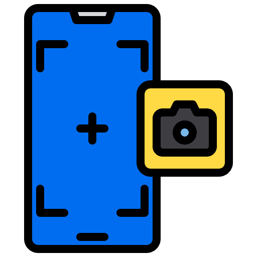 Camera phone image camera icon