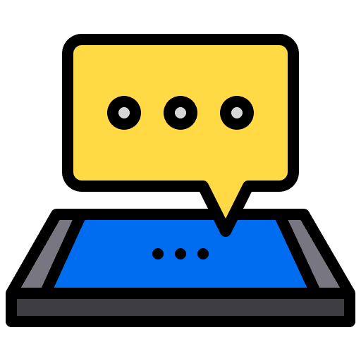 Chat message chat phone icon
