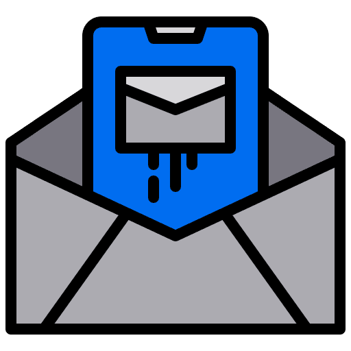 Email send mail mobile phone cellphone icon Email send mail mobile phone cellphone icon
