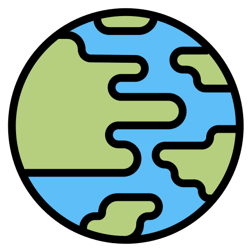 World earth ecology and environment global icon World earth ecology and environment global icon