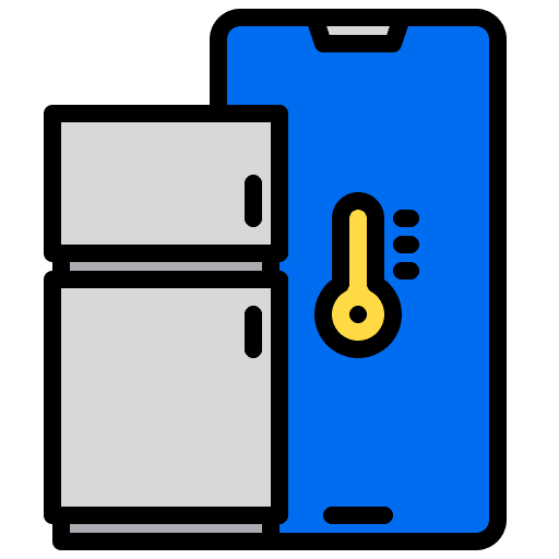 Fridge fridge mobile phone cellphone icon Fridge fridge mobile phone cellphone icon