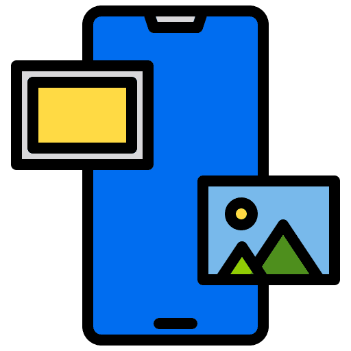 Image image communications mobile icon Image image communications mobile icon