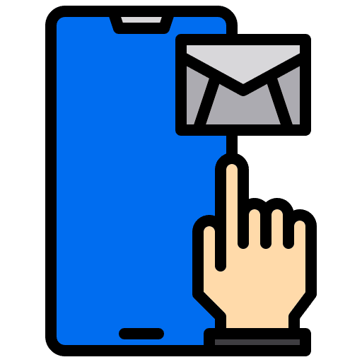Mail mail communication phone icon Mail mail communication phone icon