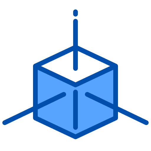 3d graphic editor edit tools 3d cube icon