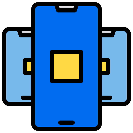 Responsive responsive design mobile phone smartphone icon Responsive responsive design mobile phone smartphone icon