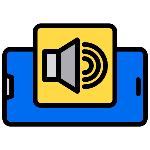 Speaker communications speaker volume icon Speaker communications speaker volume icon