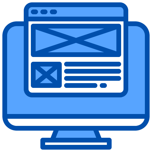 Website demo interface options icon