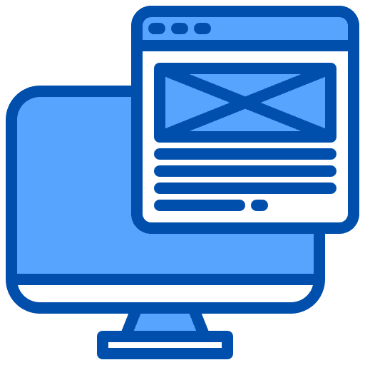 Website interface website browser icon