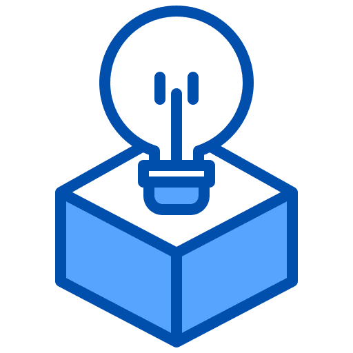 Idea light bulb create bulb icon Idea light bulb create bulb icon