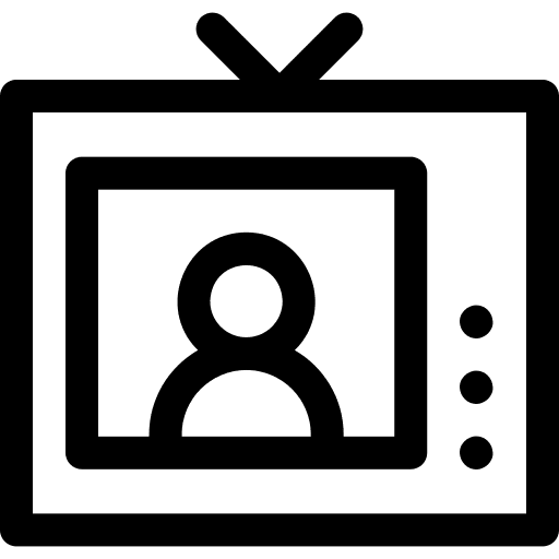 Tv show tv show elections communications icon