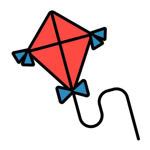 Kite wind free time hobbies and free time icon Kite wind free time hobbies and free time icon