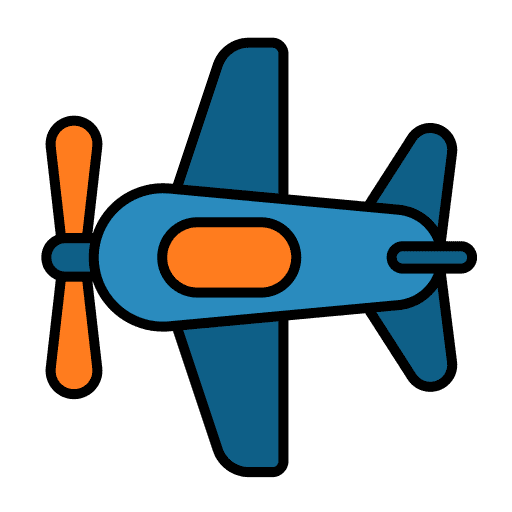 Plane kid and baby childhood travel icon Plane kid and baby childhood travel icon