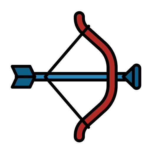 Bow and arrow kid and baby bow and arrow toy icon Bow and arrow kid and baby bow and arrow toy icon