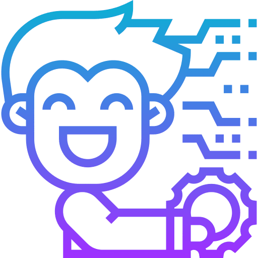 Solution think intelligence solution icon