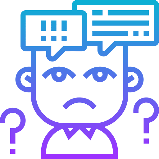 Inner dialogue communications thoughts conversation icon Inner dialogue communications thoughts conversation icon