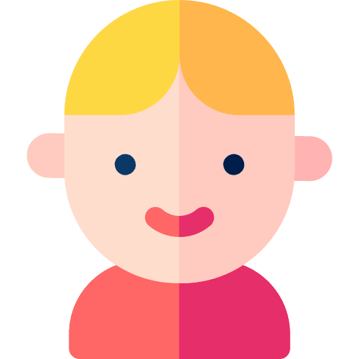 Son user caucasian avatar icon