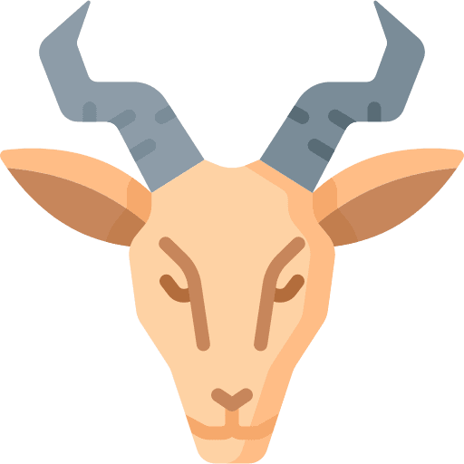 Antelope mammal animal kingdom animal icon