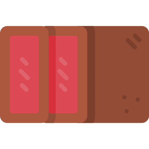 Biltong traditional dried food and restaurant icon