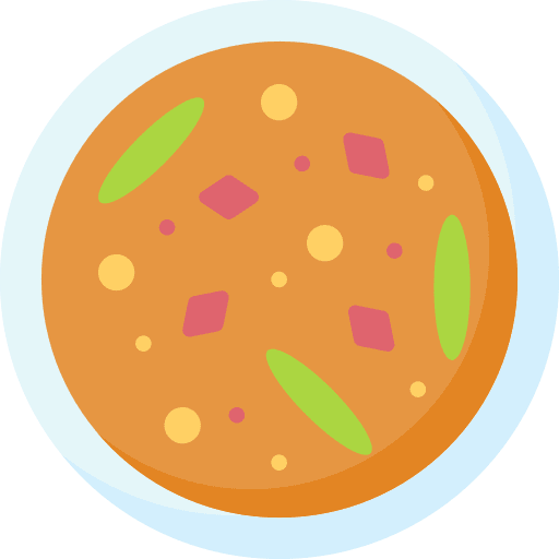 Chakalaka nutrition spicy gastronomy icon