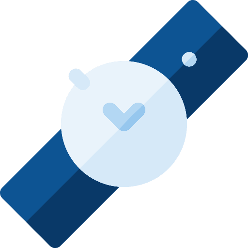 Wristwatch accessories watch time and date icon Wristwatch accessories watch time and date icon
