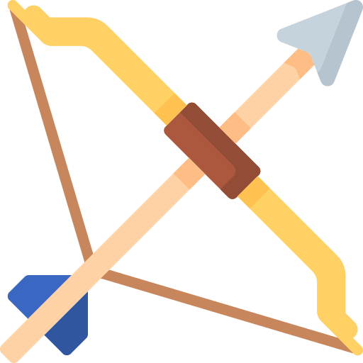 Bow and arrow archer archery bow and arrow icon Bow and arrow archer archery bow and arrow icon