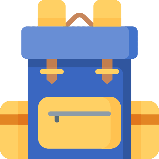 Backpack baggage backpack travel icon Backpack baggage backpack travel icon