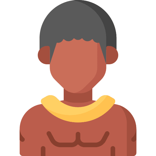 Man cultures black hair tribe icon Man cultures black hair tribe icon