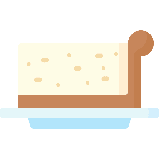 Melktert pie african gastronomy icon Melktert pie african gastronomy icon