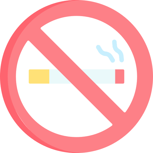 No smoking tuxedo signs industry icon