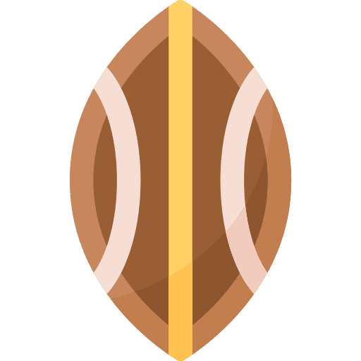 Shield cultures african massai icon Shield cultures african massai icon