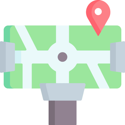 Phone communications phone bike icon