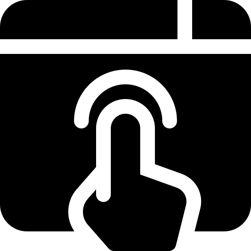 Click website click desktop computer icon Click website click desktop computer icon