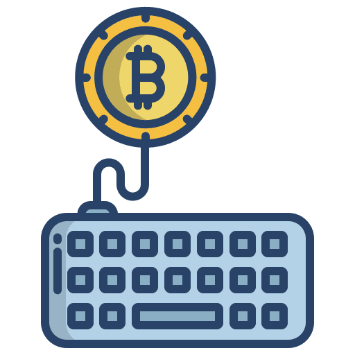 Keyboard currency payment method commerce and shopping icon