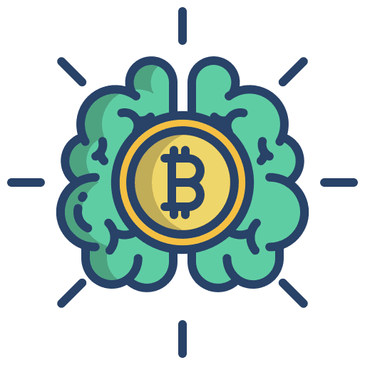 Brain payment method profit business and finance icon