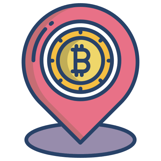 Map payment economy maps and location icon