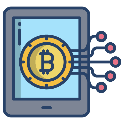 Tab cryptocurrency online payment digital currency icon