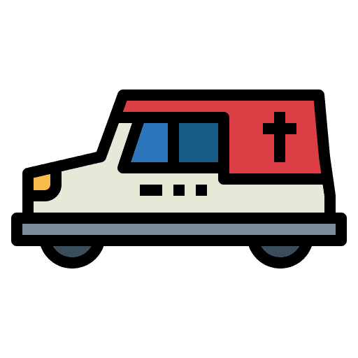 Hearse hearse funeral transportation icon Hearse hearse funeral transportation icon