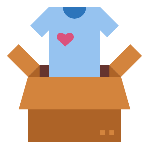 Clothes donation clothes donation donate charity icon