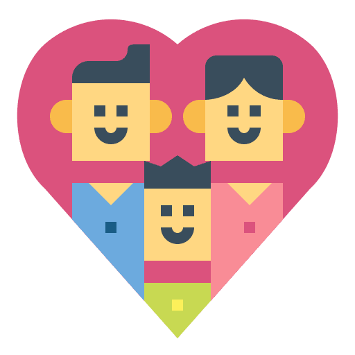 Family parents people protection icon Family parents people protection icon