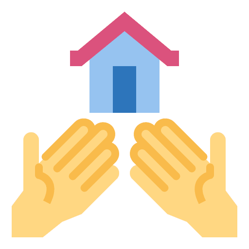 House charity shelter donate icon House charity shelter donate icon