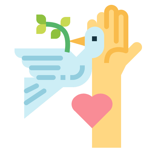 Cooperation cooperation bird donation icon Cooperation cooperation bird donation icon
