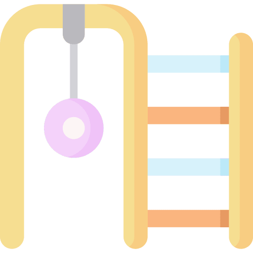 Ladder kid and baby park ladder icon