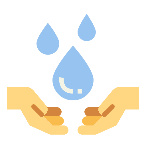 Water clean hygiene donation icon Water clean hygiene donation icon