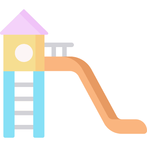 Castle play castle slide icon Castle play castle slide icon